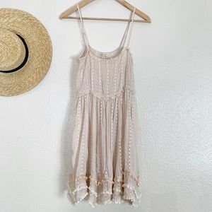 FP creme boho dress.